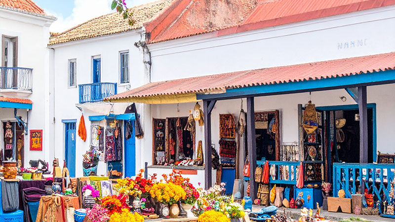 St. Croix shopping and local crafts in Christiansted perfect for golf vacation souvenirs